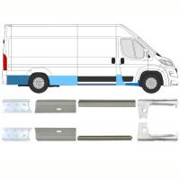 Reparaturblech-Set für Opel Movano 2021-2026 / Links+Rechts / 16446