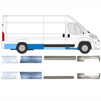 Reparaturblech-Set für Opel Movano 2021-2026 / Links+Rechts 16465