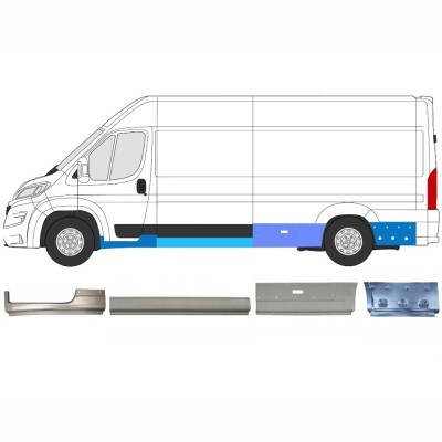 Reparaturblech-Set für Opel Movano 2021-2026 / Links 16797