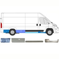 Reparaturblech-Set für Opel Movano 2021-2026 / Rechts 16796