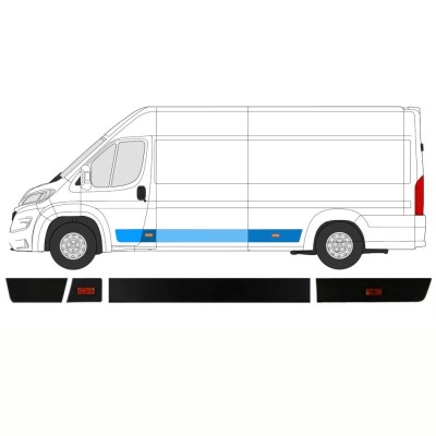 Satz Seitenleisten für Opel Movano 2021-2026 / Links / 14425