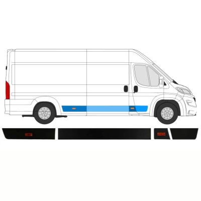 Satz Seitenleisten für Opel Movano 2021-2026 / Rechts / 14422