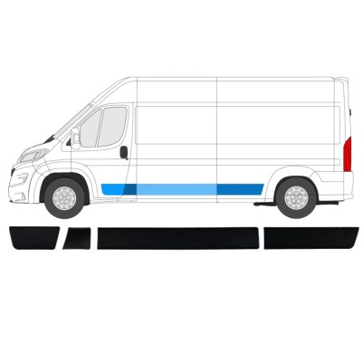Satz Seitenleisten für Opel Movano 2021-2026 / Links / 14419