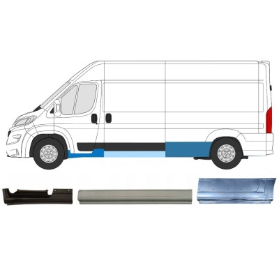 Reparaturblech-Set für Opel Movano 2021-2026 / Links 16538