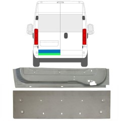 Reparaturblech hintere Tür für Opel Movano 2021-2026 / Rechts / Satz 16518