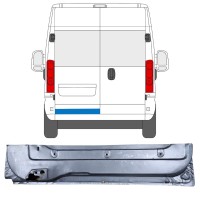 Reparaturblech hintere Tür für Opel Movano 2021-2026 / Links 16505