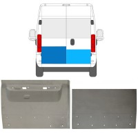 Reparaturblech hintere Tür für Opel Movano 2021-2023 / Links+Rechts / Satz 16727