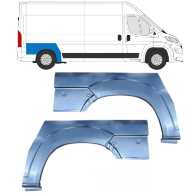 Reparaturblech Kotflügel hinten für Opel Movano 2021-2026 / Links+Rechts 16440