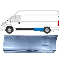Reparaturblech Kotflügel hinten für Opel Movano 2021-2026 / Links 16521