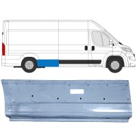 Reparaturblech Kotflügel hinten für Opel Movano 2021-2026 / Rechts 16495