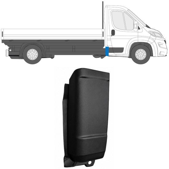 Reparaturblech Ecke hinten für Opel Movano 2021-2026 / Rechts 16993
