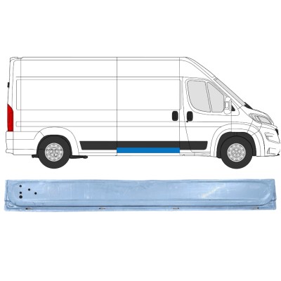 Reparaturblech innere Schiebetür für Opel Movano 2021-2026 / Rechts 16405