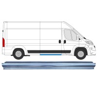 Reparaturblech Schiebetürschweller für Opel Movano 2021-2026 / Links = Rechts (symmetrisch) 16462