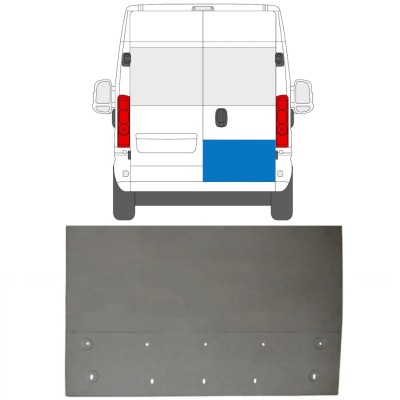 Reparaturblech hintere Tür für Opel Movano 2021-2026 / Rechts 16502