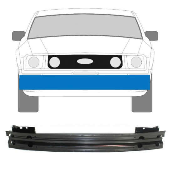 FORD MUSTANG 2004-2015 VORNE STOSSSTANGE VERSTÄRKUNG