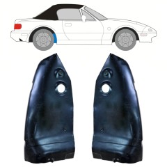 Reparaturblech Innenkotflügel hinten für Mazda MX-5 1989-1998 / Links+Rechts / Satz 11889
