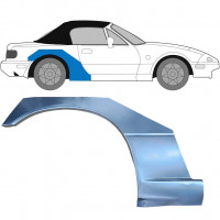 MAZDA MX-5 1989-1998 RADLAUF REPARATURBLECH / RECHTS