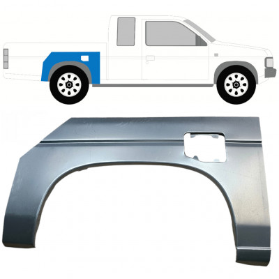 NISSAN PICKUP 1987-1997 RADLAUF REPARATURBLECH / RECHTS