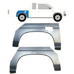 Reparaturblech Kotflügel hinten für Nissan Pickup D21 1987-1997 / Links+Rechts / Satz 9926