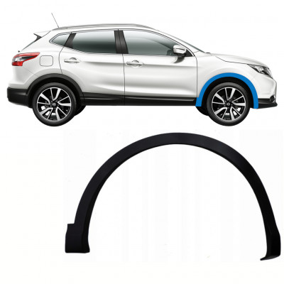 NISSAN QASHQAI 2013-2017 FRONT WHELL ARCH COVER  / RECHTS