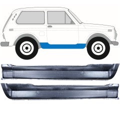 Voll schweller für Lada Niva 1976- / Links+Rechts / Satz 12041