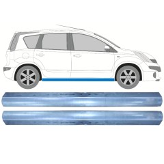 Reparaturblech Schweller für Nissan Note 2006-2013 / Links = Rechts (symmetrisch) / Satz 11485