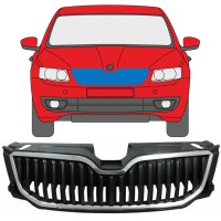 Verchromter Kühlergrill für Skoda Octavia III 2013-2017 9354