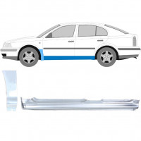 SKODA OCTAVIA 1996-2010 VORNE KOTFLÜGEL REPARATURBLECH + SCHWELLER REPARATURBLECH / LINKS