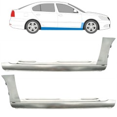 Voll schweller + Reparaturblech Kotflügel vorne für Skoda Octavia II 2004-2013 / Satz 11178