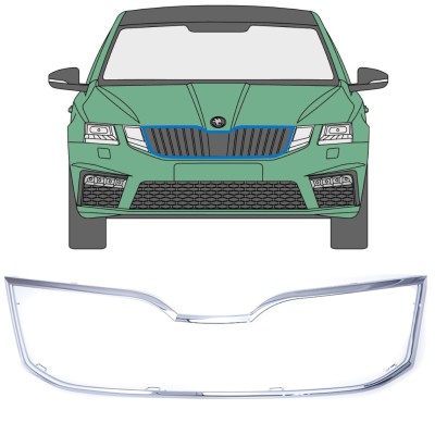 Kühlergrillrahmen für Skoda Octavia III 2017-2020 16205