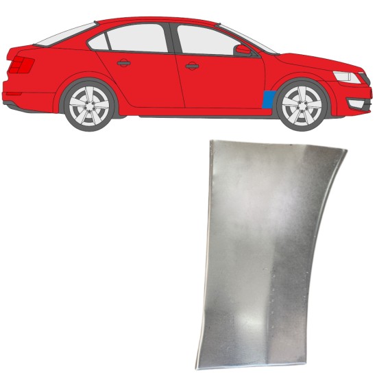 Reparaturblech Kotflügel vorne für Skoda Octavia III 2013-2020 / Rechts 16099