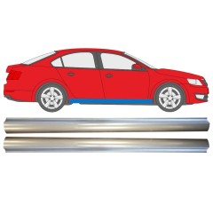 Reparaturblech unterer Schweller für Skoda Octavia III 2013-2020 / Links+Rechts / Satz 14827