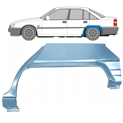 OPEL OMEGA A 1986-1993 HINTEN RADLAUF REPARATURBLECH / LINKS