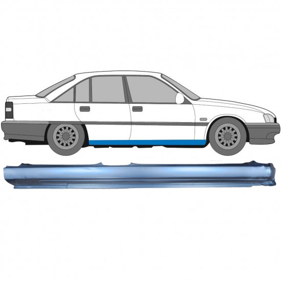 OPEL OMEGA A 1986-1993 SCHWELLER REPARATURBLECH / RECHTS