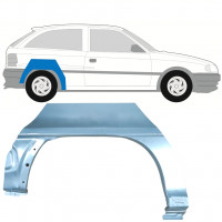 OPEL ASTRA 1991-2002 3 TÜR RADLAUF REPARATURBLECH / RECHTS