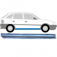 OPEL ASTRA 1991-2002 4/5 TÜR SCHWELLER REPARATURBLECH / RECHTS