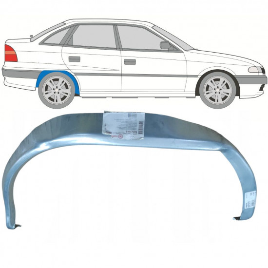 OPEL ASTRA 1991-2002 INNEN RADLAUF REPARATURBLECH / RECHTS