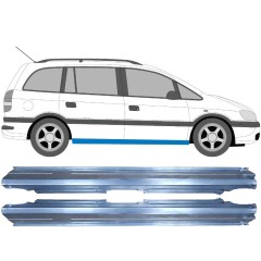 Voll schweller für Opel Zafira A 1999-2005 / Links+Rechts / Satz 9260