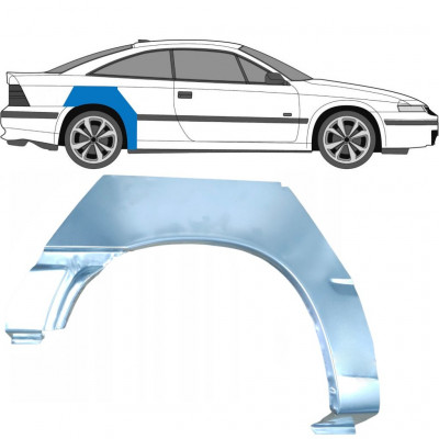 OPEL CALIBRA 1990-1997 RADLAUF REPARATURBLECH / RECHTS