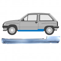OPEL CORSA A 1982-1993 3 VOLL SCHWELLER REPARATURBLECH / LINKS