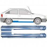 OPEL KADETT 1984-1993 3 TÜR SCHWELLER REPARATURBLECH / SATZ