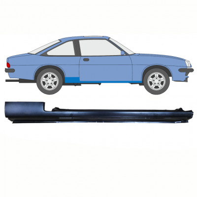 OPEL MANTA B 1975-1988 SCHWELLER REPARATURBLECH / RECHTS