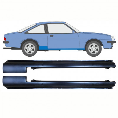 OPEL MANTA B 1975-1988 SCHWELLER REPARATURBLECH / SATZ