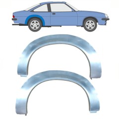 Reparaturblech Kotflügel hinten für Opel Manta B 1975-1988 / Links+Rechts / Satz 11079