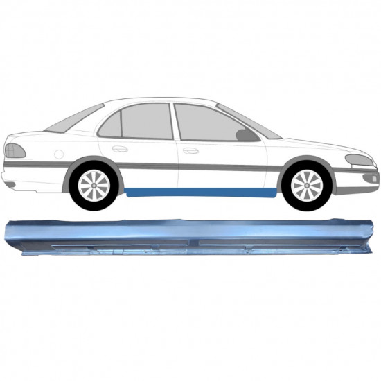 OPEL OMEGA 1996-2003 SCHWELLER REPARATURBLECH / RECHTS