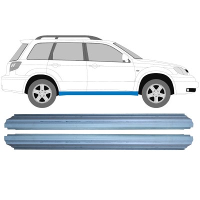 Reparaturblech Schweller für Mitsubishi Outlander 2003-2007 / Links+Rechts / Satz 16144