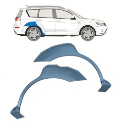 Reparaturblech Kotflügel hinten für Mitsubishi Outlander 2007-2012 / Links+Rechts / Satz 10978