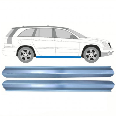 CHRYSLER PACIFICA 2003-2007 INNEN SCHWELLER REPARATURBLECH / RECHTS = LINKS / SATZ