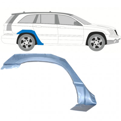 CHRYSLER PACIFICA 2003-2007 HINTEN KOTFLÜGEL REPARATURBLECH / RECHTS