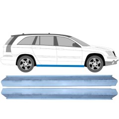 Reparaturblech Schweller für Chrysler Pacifica 2003-2007 / Links = Rechts (symmetrisch) / Satz 10413